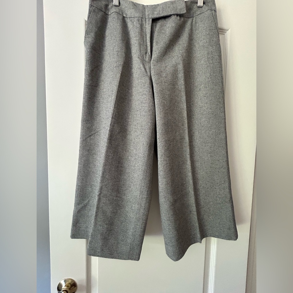 Talbots Textured Gray Pants